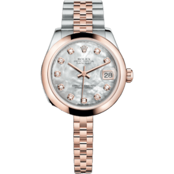 Datejust 31 Rolesor Everose Domed / Jubilee / MOP