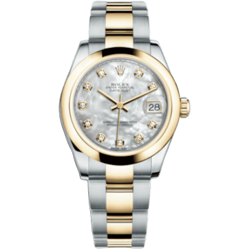 Rolex Datejust 31 Rolesor Yellow Domed / Oyster / MOP 178243-0001