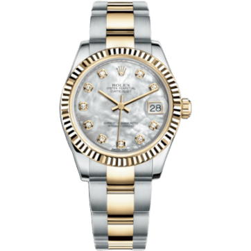 Rolex Datejust 31 Rolesor Yellow Fluted / Oyster / MOP 178273-0038