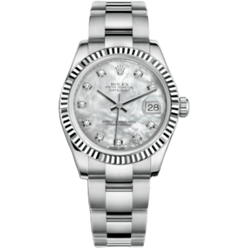 Rolex Datejust 31 Stainless Steel Fluted / Oyster / MOP 178274-0056