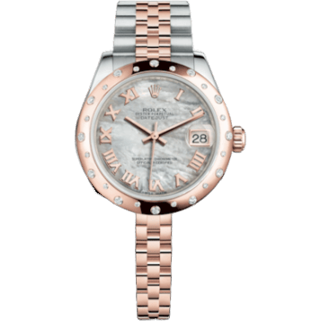 Datejust 31 Rolesor Everose Domed Diamond / Jubilee / MOP Roman