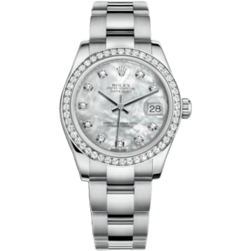 Rolex Datejust 31 Stainless Steel Diamond / Oyster / MOP 178384-0018