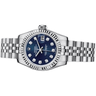 Lady-Datejust 26 Fluted Blue Diamonds Jubilee