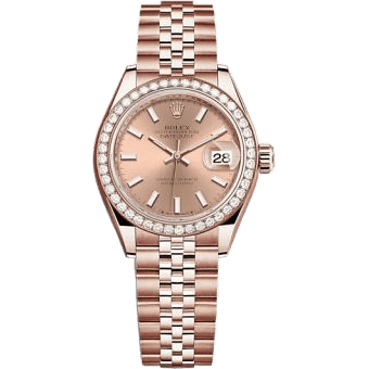 Rolex Lady-Datejust 28 Rose Gold / Diamond / Rose / Jubilee 279135RBR-0026
