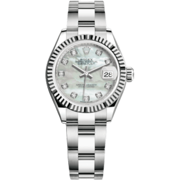 Rolex Lady-Datejust 28 Stainless Steel Fluted / MOP / Oyster 279174-0010
