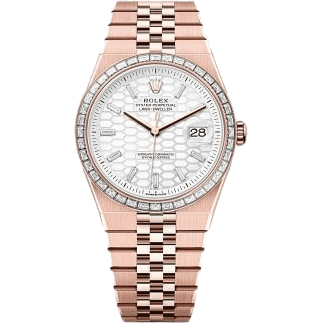 Land-Dweller 40 Everose - Baguette / White / Flat Jubilee