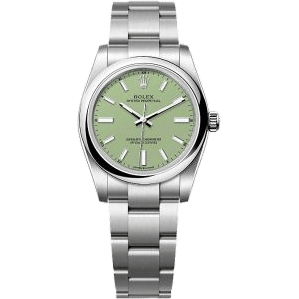 Oyster Perpetual 34 Stainless Steel / Pistachio