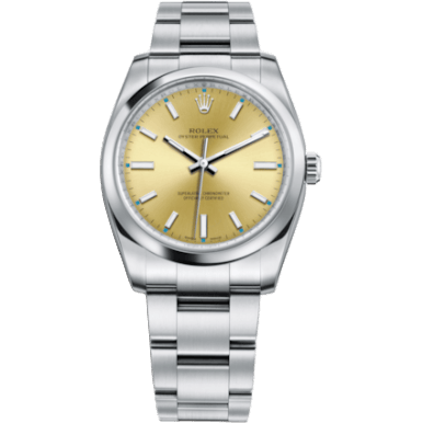 Oyster Perpetual 34 Champagne