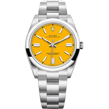 Oyster Perpetual 41 Stainless Steel / Yellow