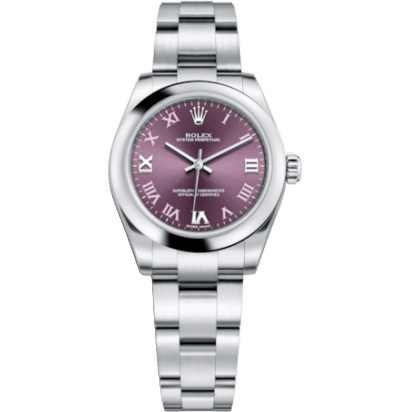 Oyster Perpetual 31 Red Grape Roman