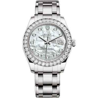 Datejust Pearlmaster 39 White Gold Diamond / MOP Diamond