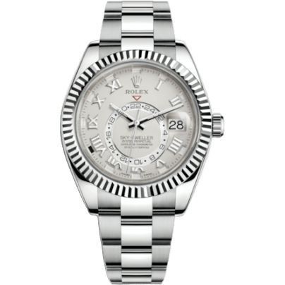 Sky-Dweller White Gold / Ivory
