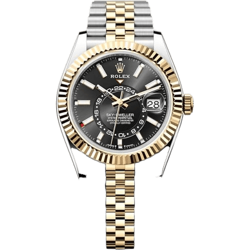 Sky-Dweller Stainless Steel - Yellow Gold / Black / Jubilee