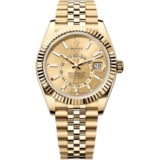 Sky-Dweller Yellow Gold / Champagne / Jubilee