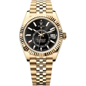 Sky-Dweller Yellow Gold / Black / Jubilee