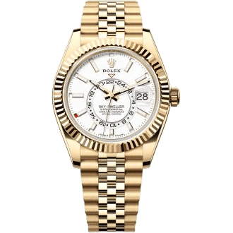 Sky-Dweller Yellow Gold / White / Jubilee