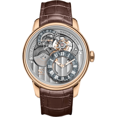 Schwarz Etienne La Chaux-de-Fonds Petite Seconde Rétrograde Tourbillon Red Gold / Hermatite Specularite WCF22TSE06RB21AA