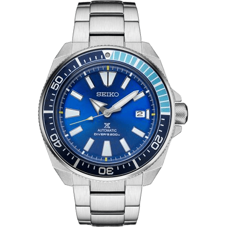 Prospex Diver Samurai Stainless Steel / Blue Lagoon / Bracelet
