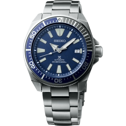 Prospex Diver Samurai Stainless Steel / Blue / Bracelet