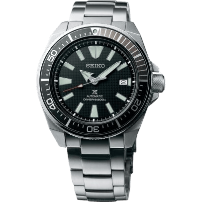 Prospex Diver Samurai Stainless Steel / Black / Bracelet