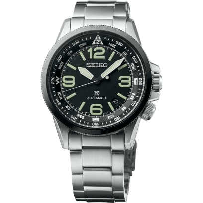 Prospex Land SRPA71K1 Stainless Steel / Black / Bracelet