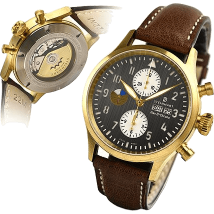 Nav B Chrono 44 Bronze, KIGA No.2
