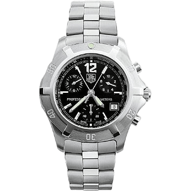 2000 Exclusive Chronograph Quartz Stainless Steel / Black