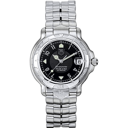 6000 Stainless Steel / Black / Bracelet