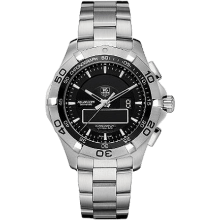 TAG Heuer Aquaracer 300M Chronotimer 43 Stainless Steel / Black / Bracelet CAF1010.BA0821