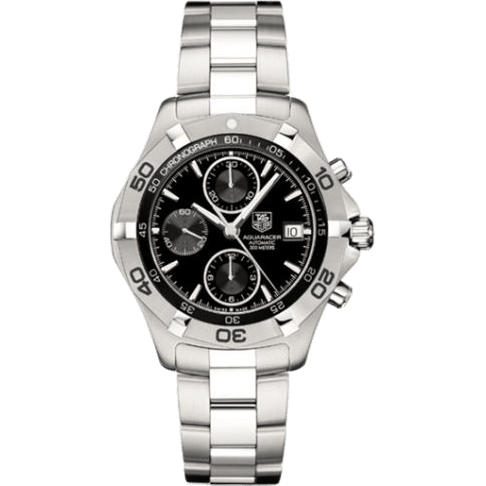 Aquaracer 300M Calibre 16 41 Stainless Steel / Black / Bracelet