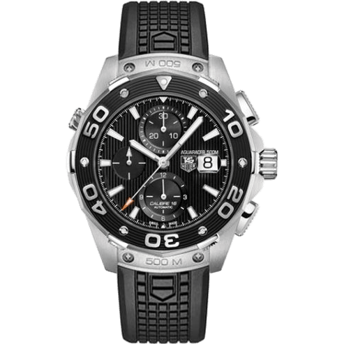 TAG Heuer Aquaracer 500M Calibre 16 44 Stainless Steel / Black / Rubber CAJ2110.FT6023