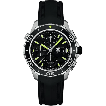 TAG Heuer Aquaracer 500M Calibre 16 43 Stainless Steel / Black / Rubber CAK2111.FT8019