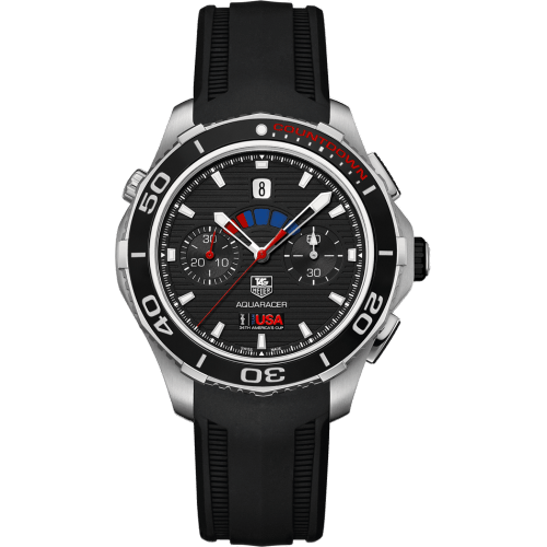 TAG Heuer Aquaracer 500M Calibre 72 43 Stainless Steel / Oracle Team USA / Rubber CAK211B.FT8019