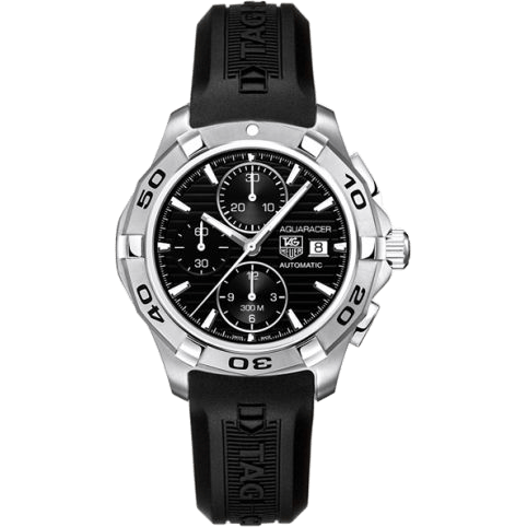 Aquaracer 300M Calibre 16 42 Stainless Steel / Black / Rubber