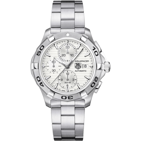 Aquaracer 300M Calibre 16 42 Stainless Steel / Silver / Bracelet