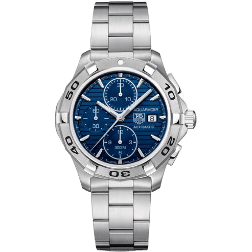 Aquaracer 300M Calibre 16 42 Stainless Steel / Blue / Bracelet