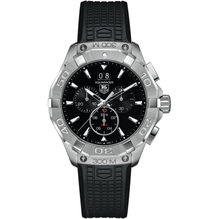 TAG Heuer Aquaracer 300M Quartz Chronograph 43 Stainless Steel / Black / Rubber CAY1110.FT6041