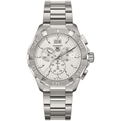 TAG Heuer Aquaracer 300M Quartz Chronograph 43 Stainless Steel / Silver / Bracelet CAY1111.BA0927