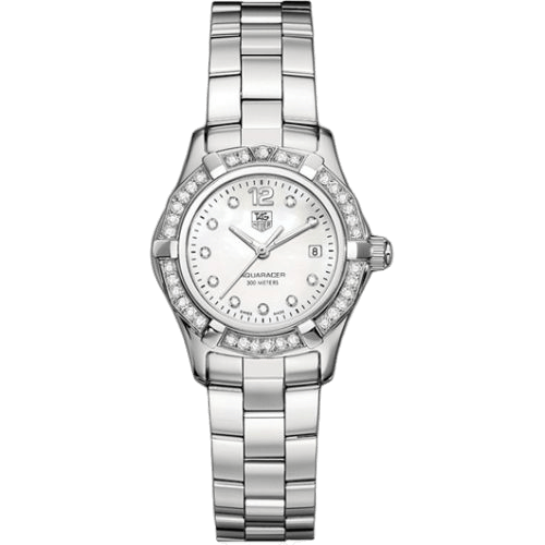 Aquaracer 300M Quartz 27 Stainless Steel / Diamond / MOP - Diamond / Bracelet