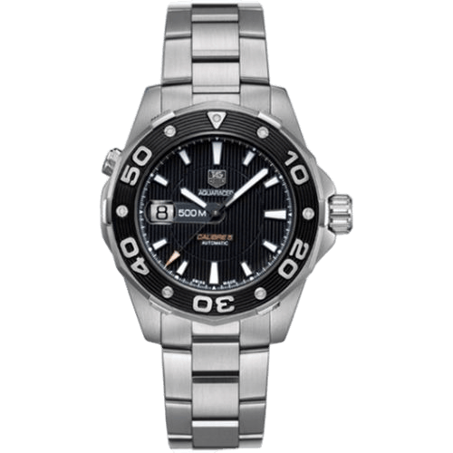 TAG Heuer Aquaracer 500M Calibre 5 43 Stainless Steel / Black / Bracelet WAJ2110.BA0870