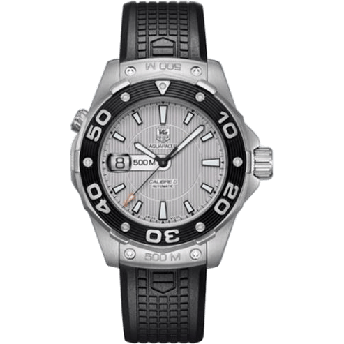TAG Heuer Aquaracer 500M Calibre 5 43 Stainless Steel / Grey / Rubber WAJ2111.FT6015