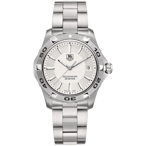 Aquaracer 300M Quartz 39 Stainless Steel / Silver / Bracelet