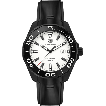 TAG Heuer Aquaracer 300M Quartz 43 Titanium PVD / Full Lume WAY108A.FT6141