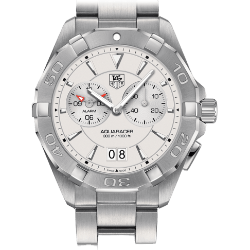 Aquaracer 300M Alarm 40.5 Stainless Steel / Silver / Bracelet
