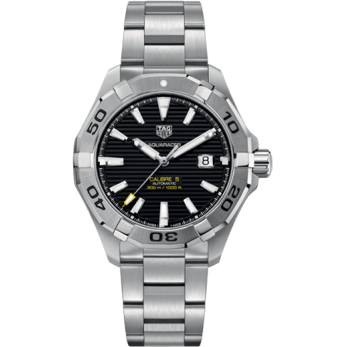 Aquaracer 300M Calibre 5 41 Stainless Steel / Black / Steel
