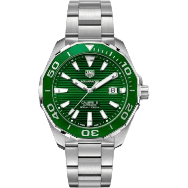 Aquaracer 300M Calibre 5 41 Stainless Steel / Green / Steel