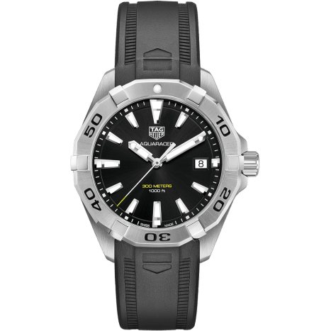 TAG Heuer Aquaracer Quartz 300M 41 Stainless Steel / Black / Rubber WBD1110.FT8021