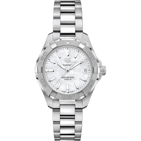 TAG Heuer Aquaracer 300M Quartz 32 Stainless Steel / MOP / Bracelet WBD1311.BA0740