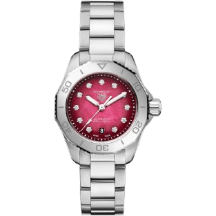 TAG Heuer Aquaracer Professional 200 Automatic 30 Stainless Steel / Red MOP WBP2414.BA0622