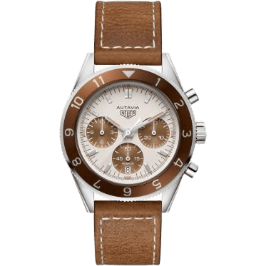 Autavia Heuer 02 Stainless Steel / Tropical Panda / Strap / UAE Edition